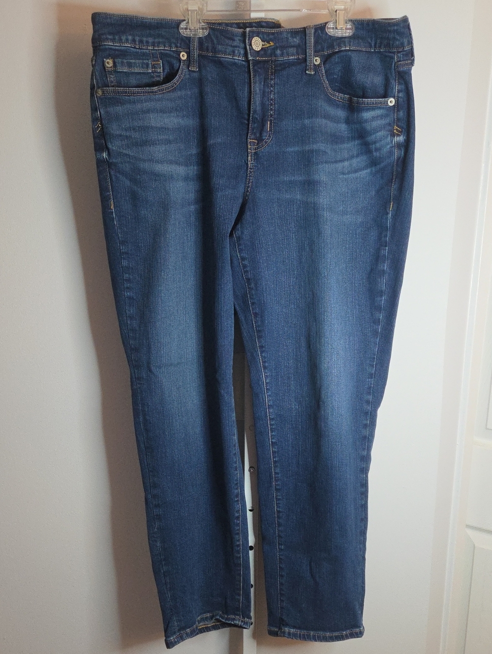 Torrid Size 18R Perfect Boyfriend Ankle Vintage Stretch Dark Wash Denim Jeans
